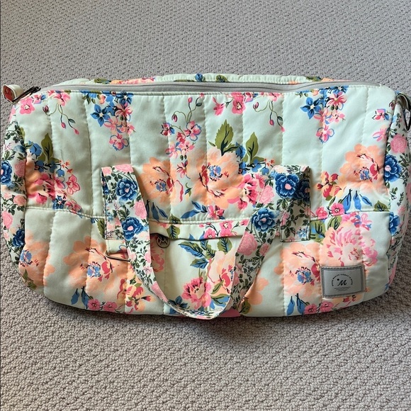 Handbags - Floral Quilted Women's Bag
